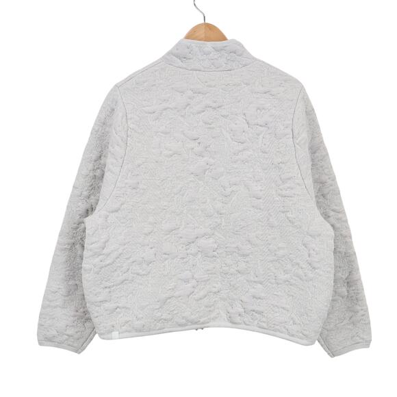 Lululemon Jacquard Multi-Texture Sweater Jacket Heathered Vapor Size 8 - Picture 3 of 7